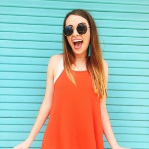 Darling Orange Tank top!